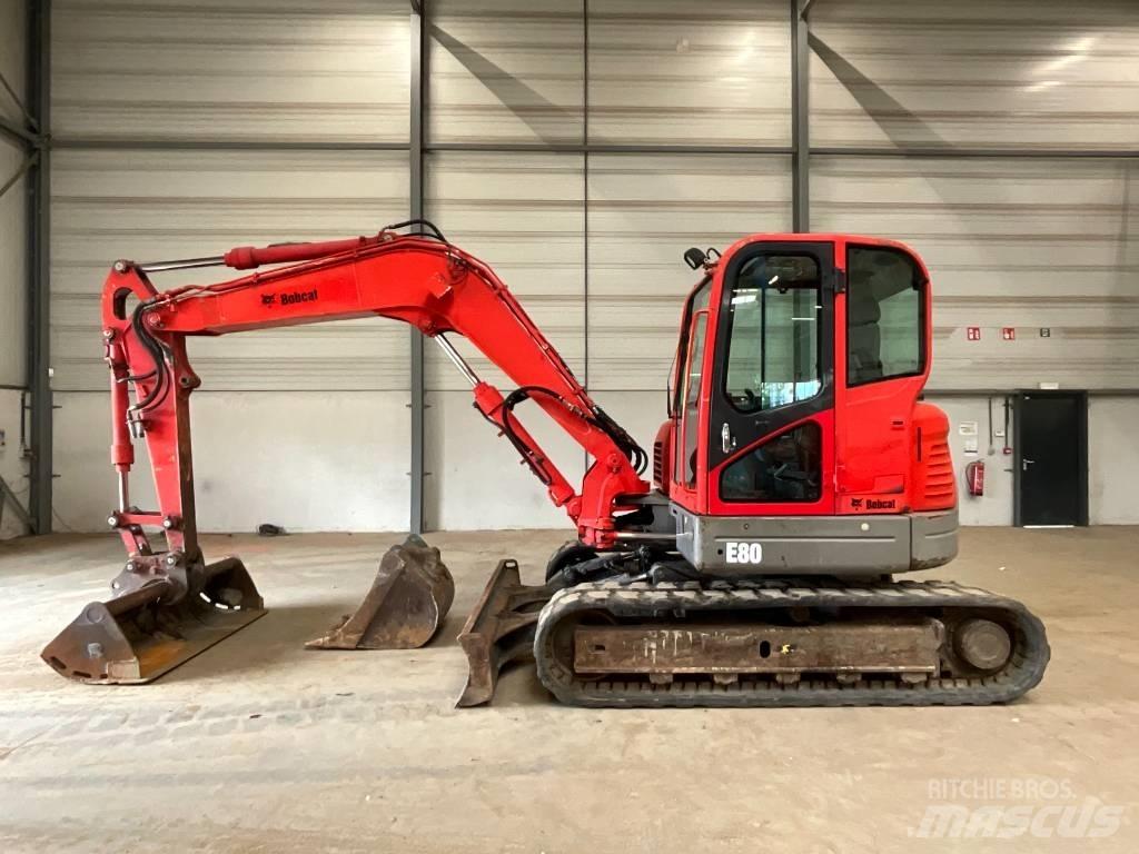 Bobcat E 80 Midi-gravemaskiner 7t - 12t