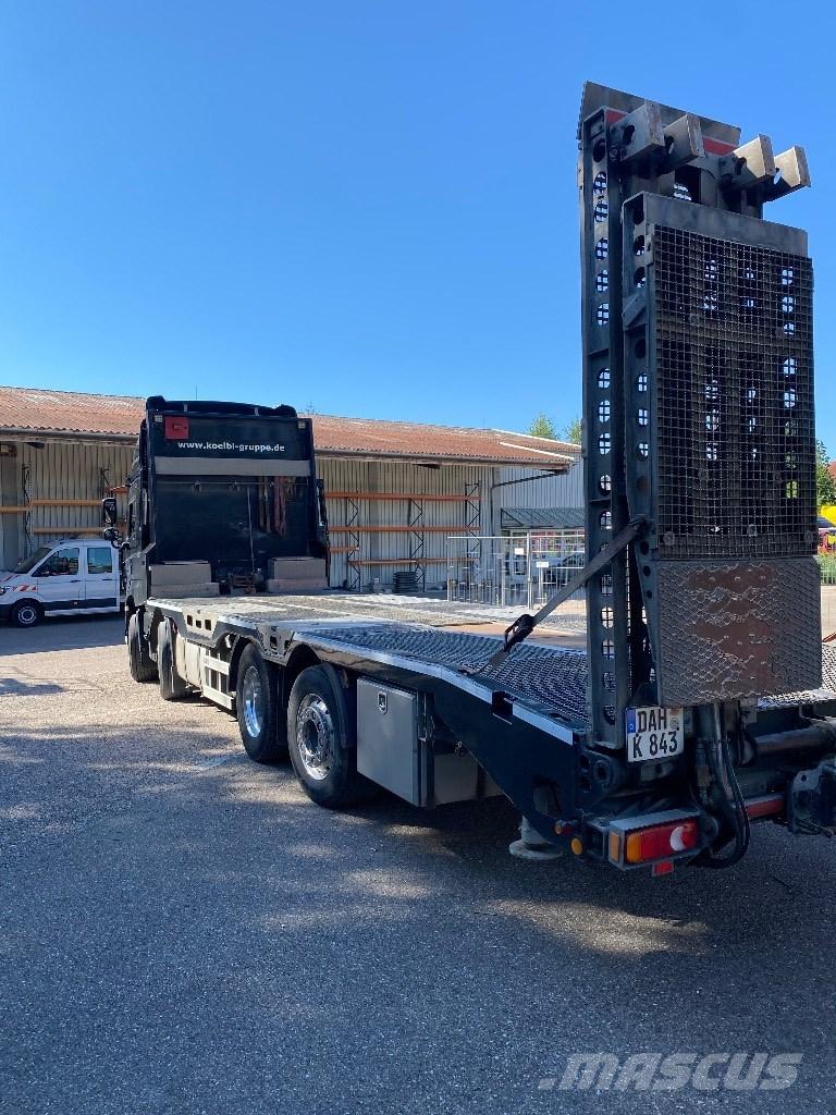 DAF CF 510 Flatbed lastbiler med spil
