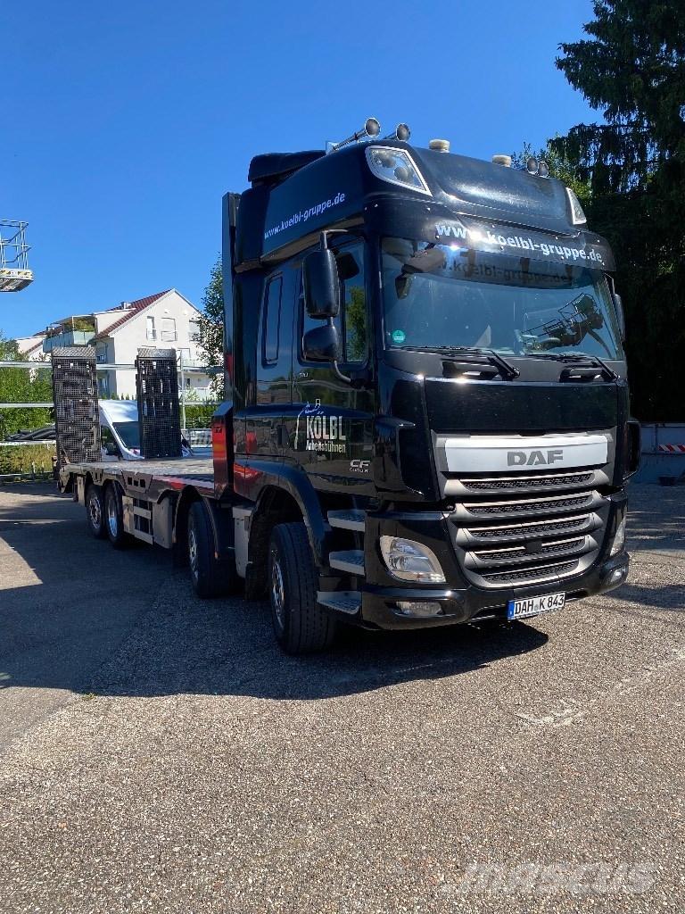 DAF CF 510 Flatbed lastbiler med spil