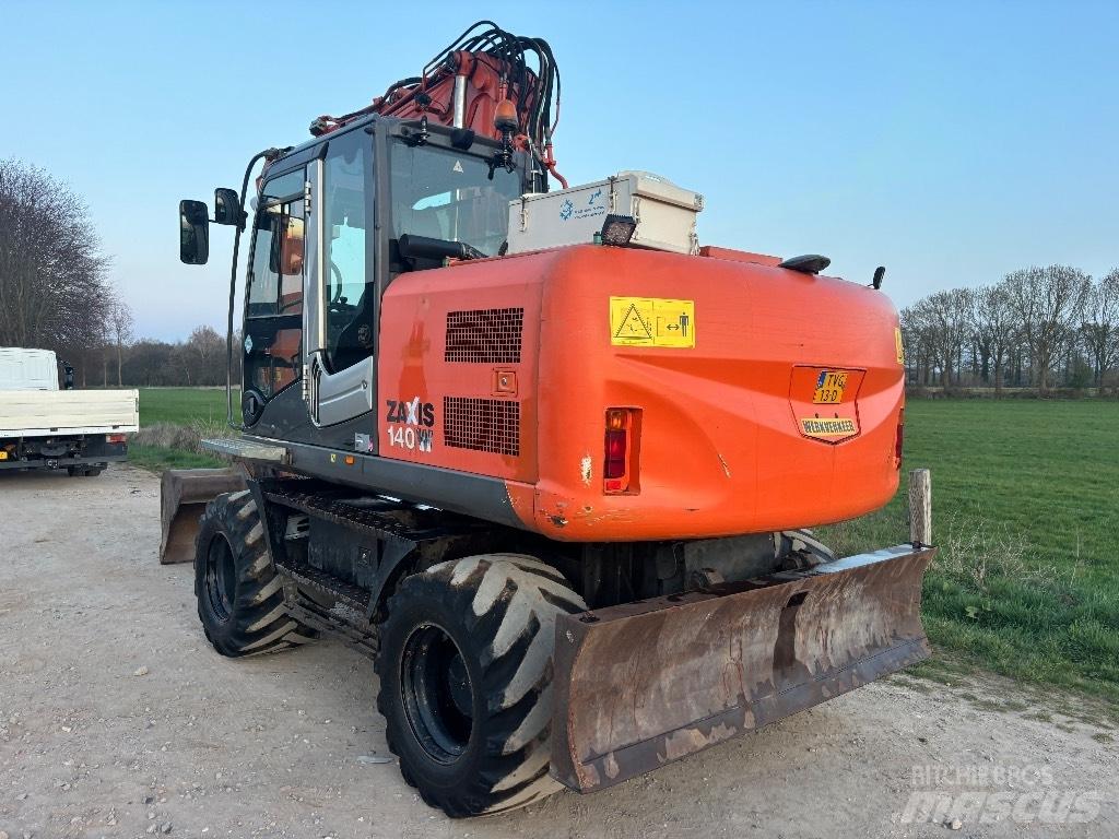 Hitachi ZX 140 W T-3 Gravemaskiner på hjul