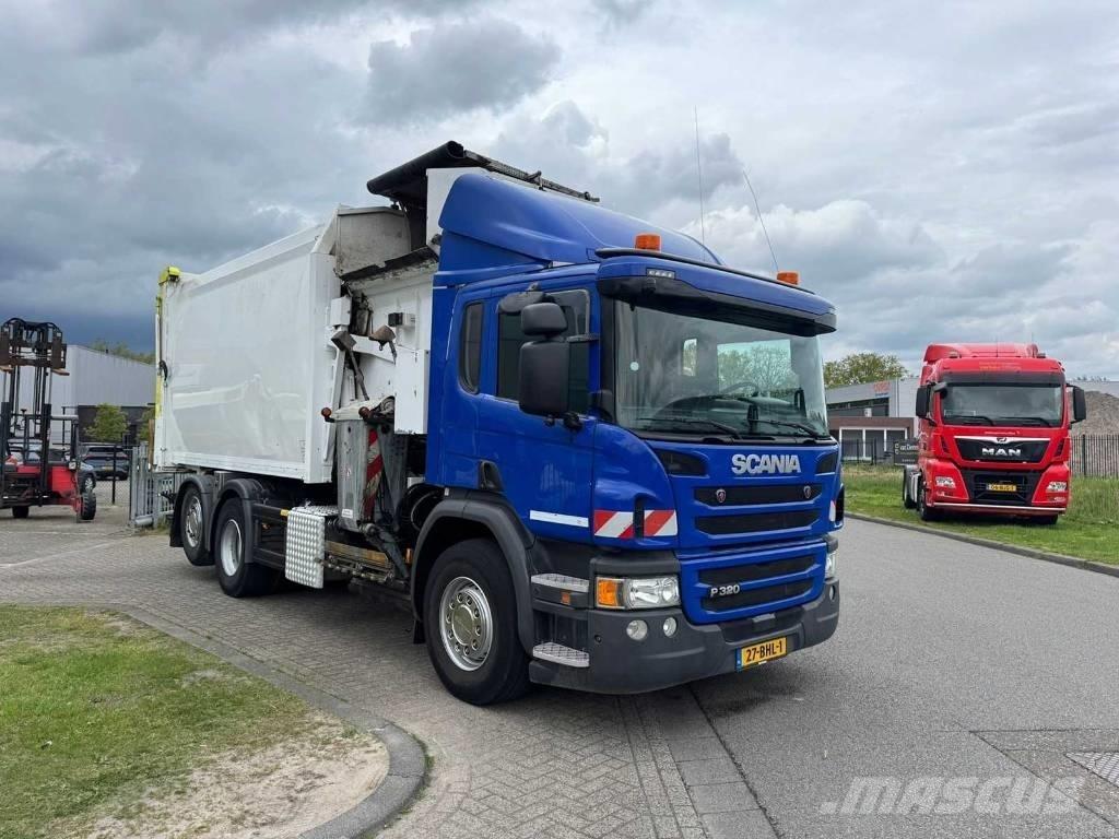 Scania P 320 Renovationslastbiler