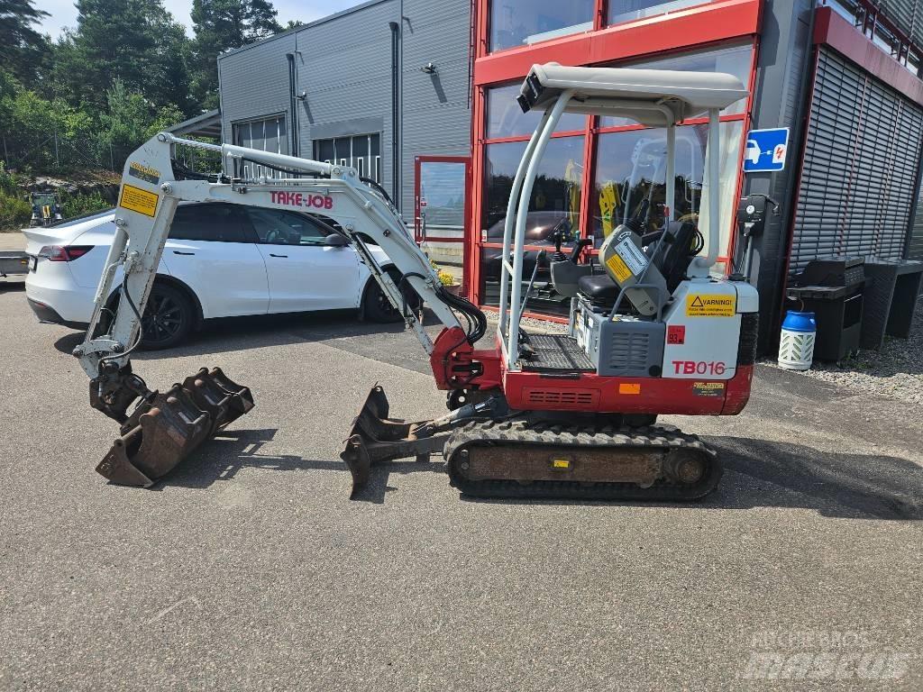 Takeuchi TB 016 Minigravemaskiner