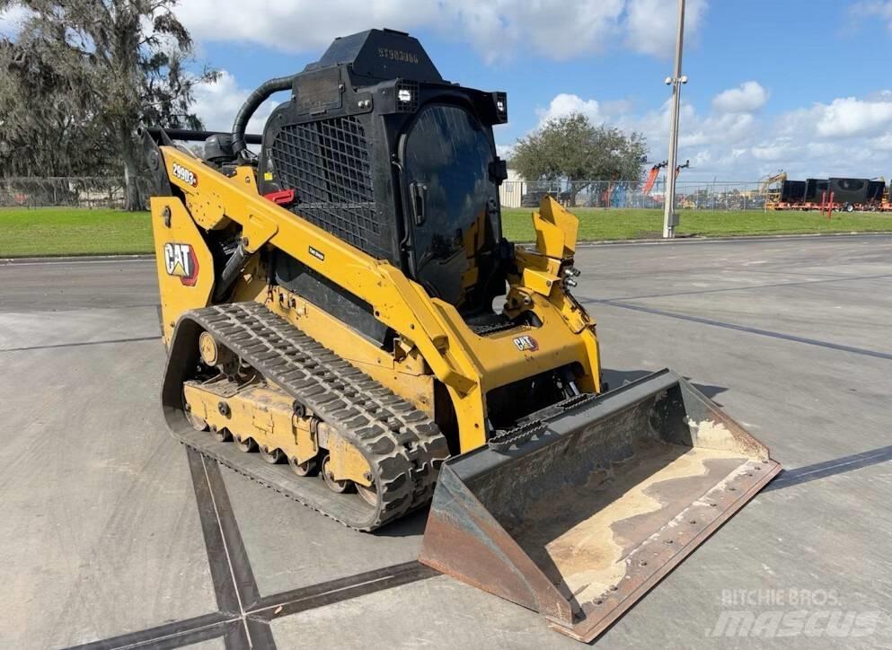 CAT 299D3XE Minilæsser - skridstyret