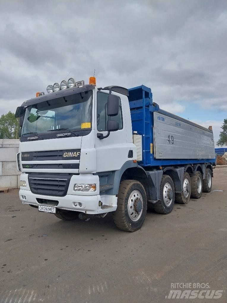 Ginaf X 5450 S Lastbiler med tip