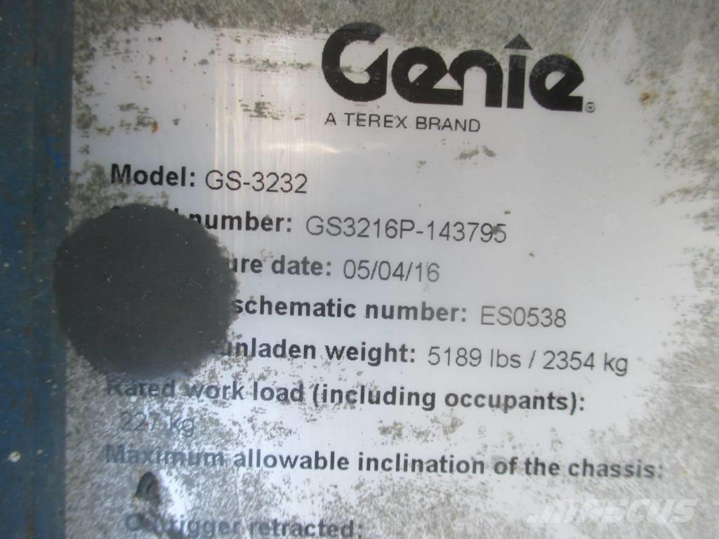 Genie GS 3232 Saxlifte