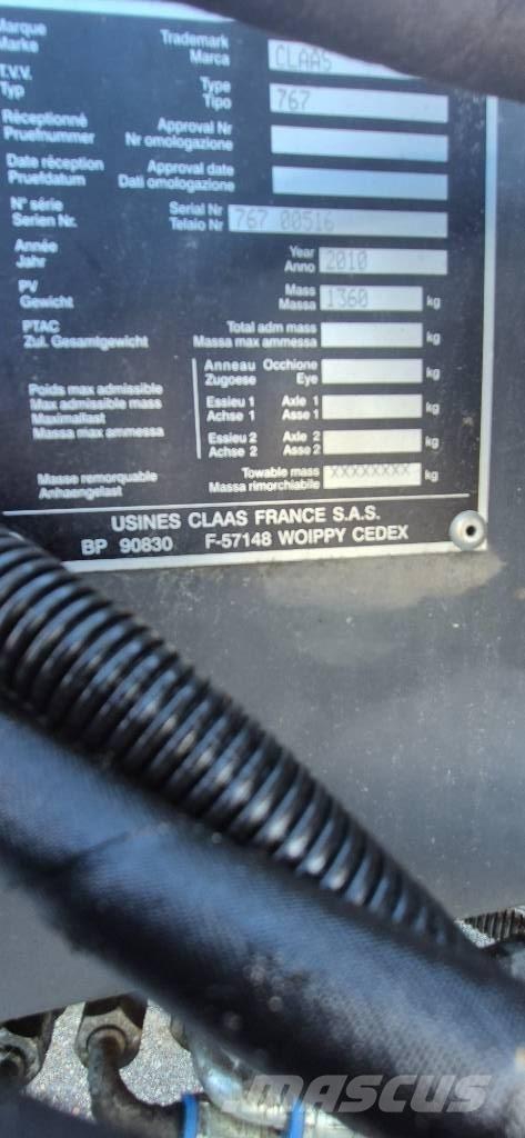 CLAAS 355 Rundballe-pressere