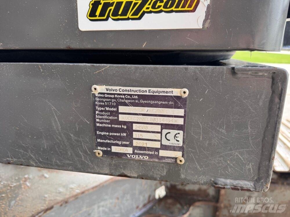 Volvo EC200EL Gravemaskiner på larvebånd
