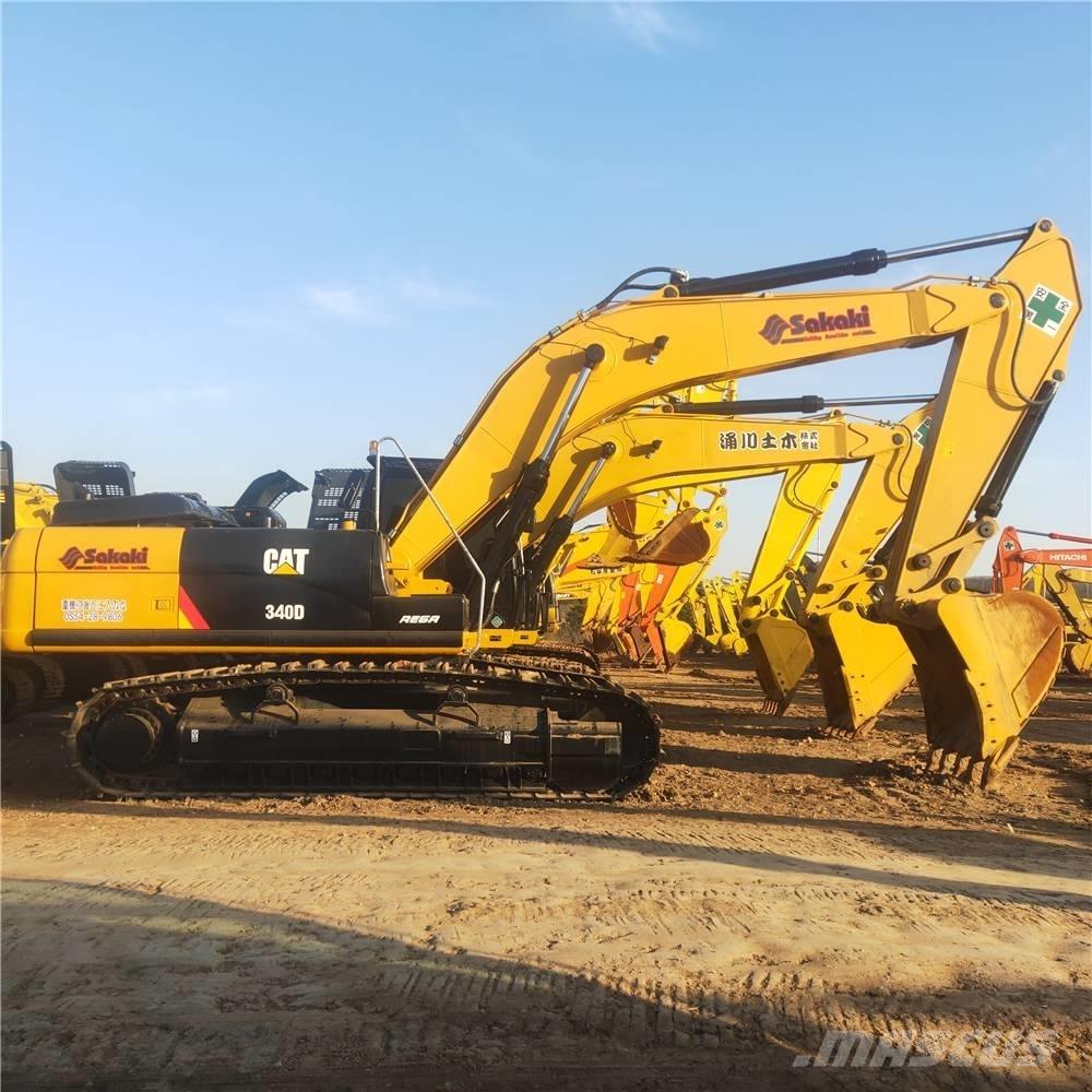 CAT 340D2 Gravemaskiner på larvebånd