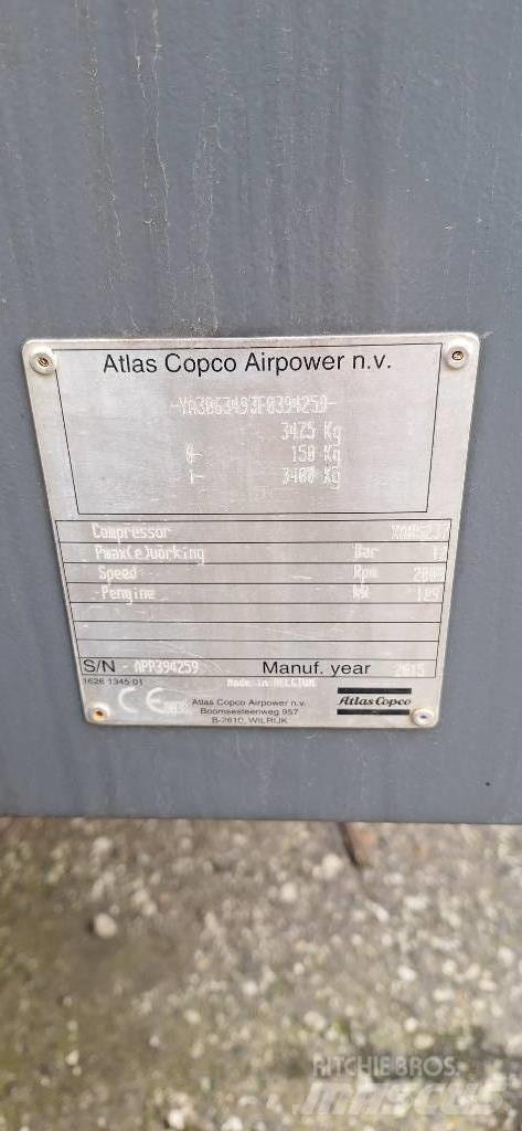 Atlas Copco XAHS237 Kompressorer