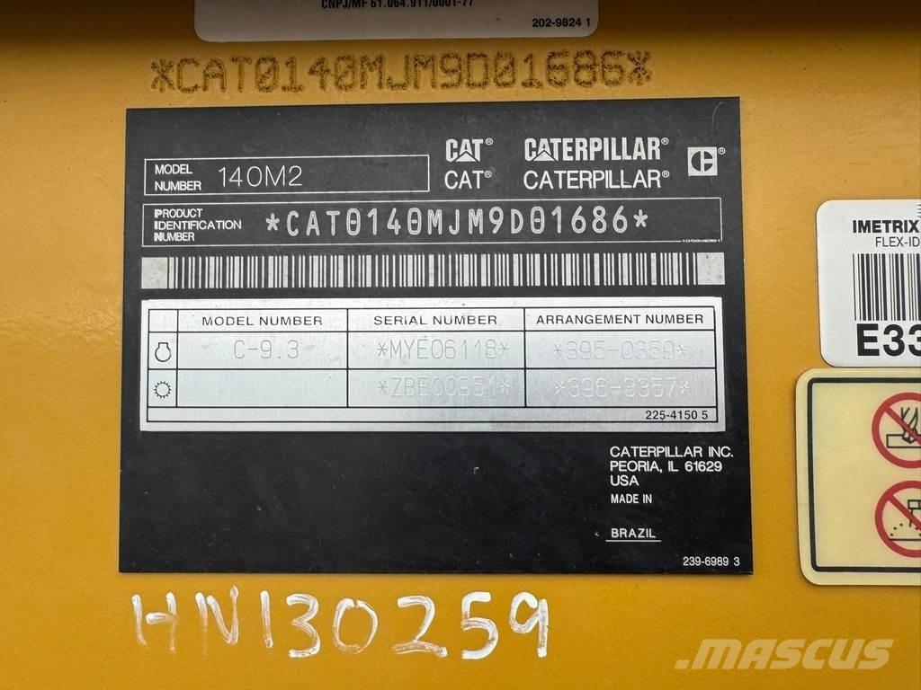CAT 140M2 Vejhøvle / Gradere