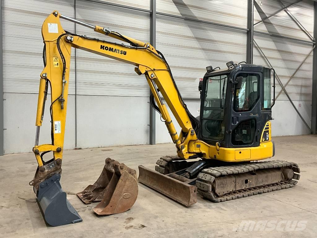 Komatsu PC 55 MR-3 Minigravemaskiner