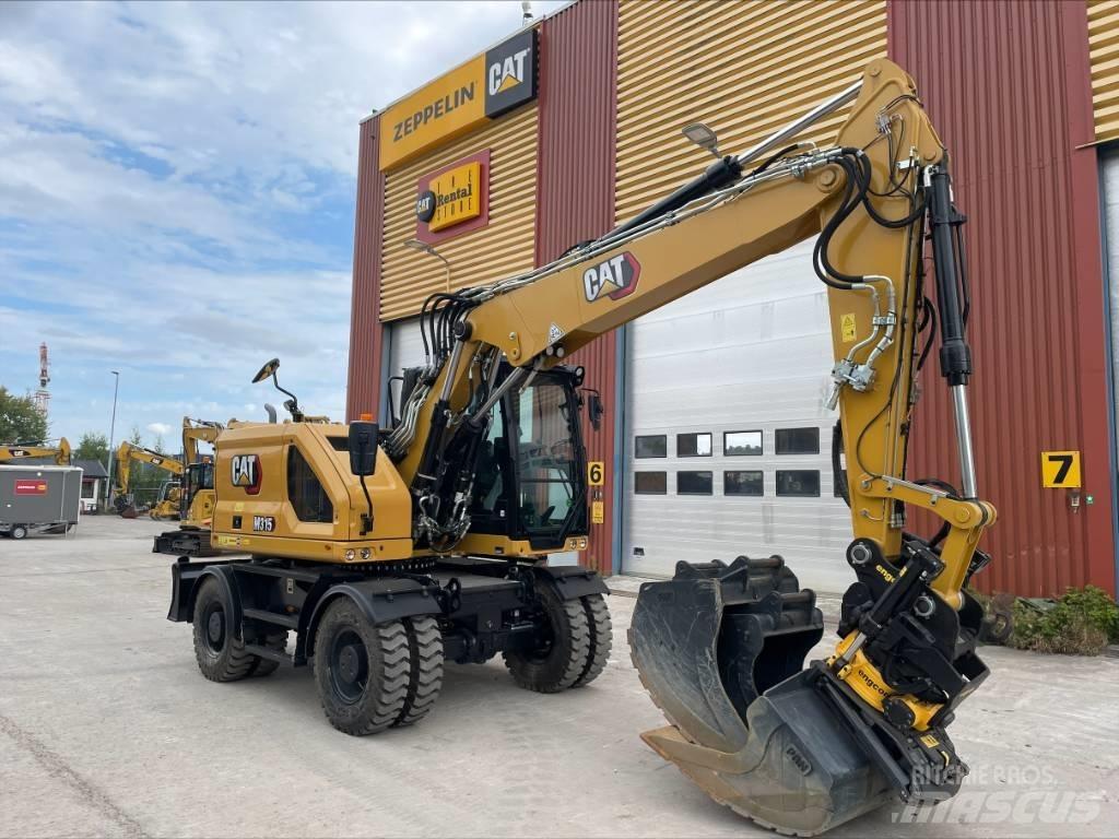 CAT M 315 Gravemaskiner på hjul