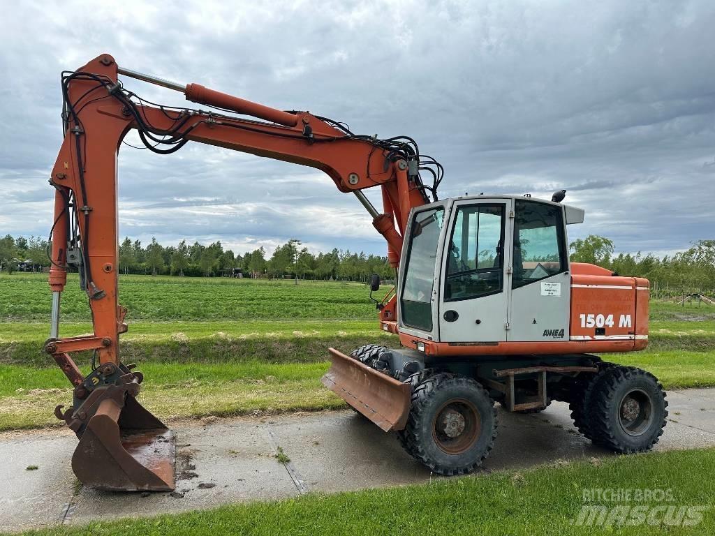 Atlas 1504M Gravemaskiner på hjul