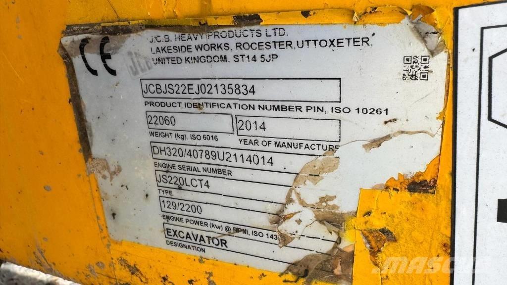 JCB JS 220 LC Gravemaskiner på larvebånd