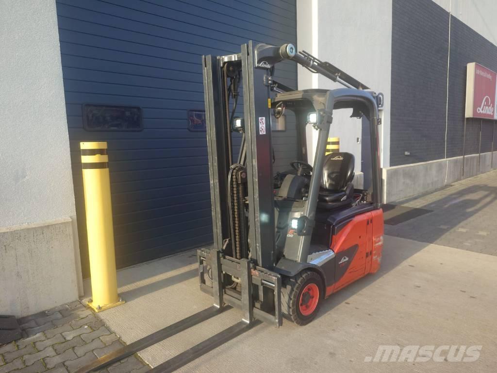 Linde E16C/386 El gaffeltrucks