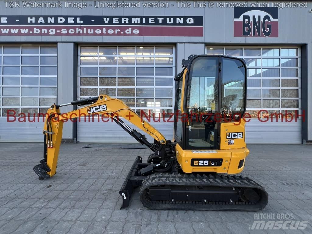 JCB 26C -werkneu- Minigravemaskiner