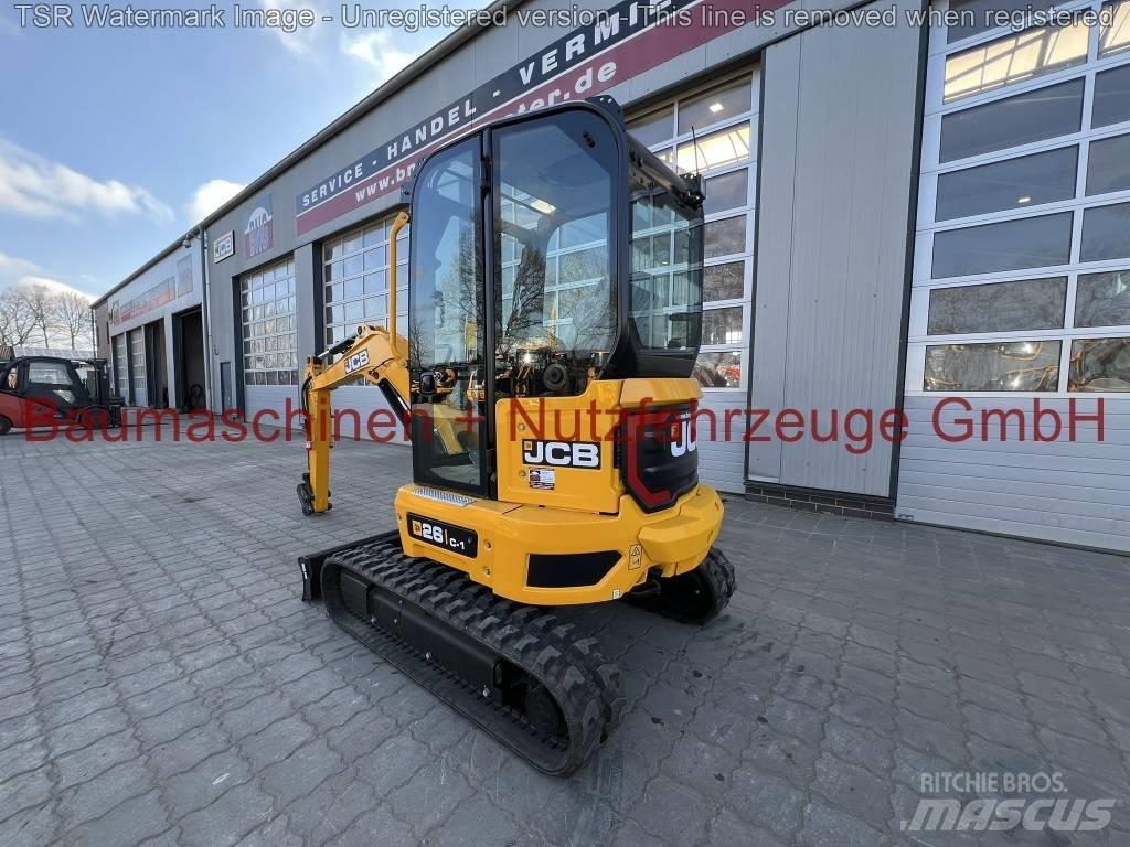 JCB 26C -werkneu- Minigravemaskiner