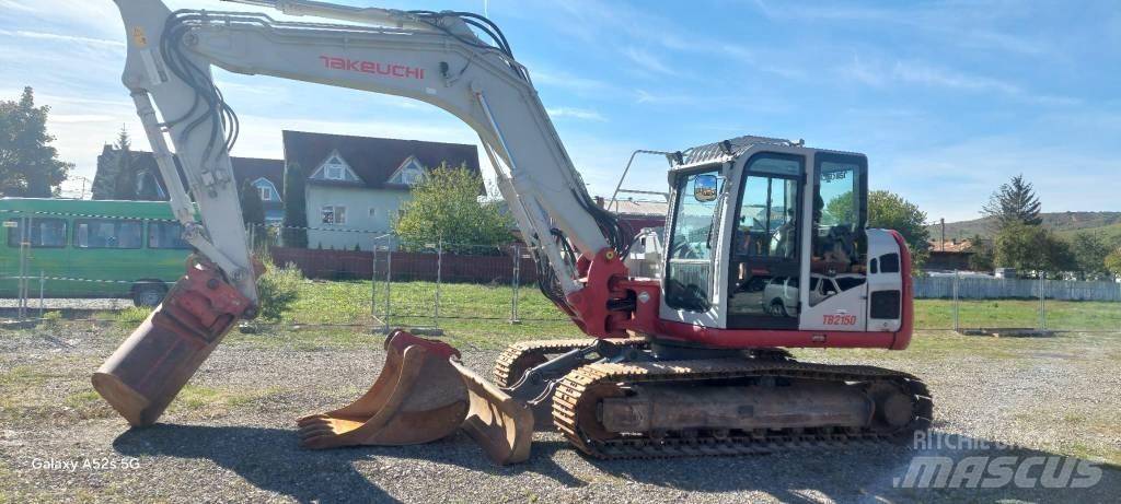 Takeuchi TB 2150 Gravemaskiner på larvebånd