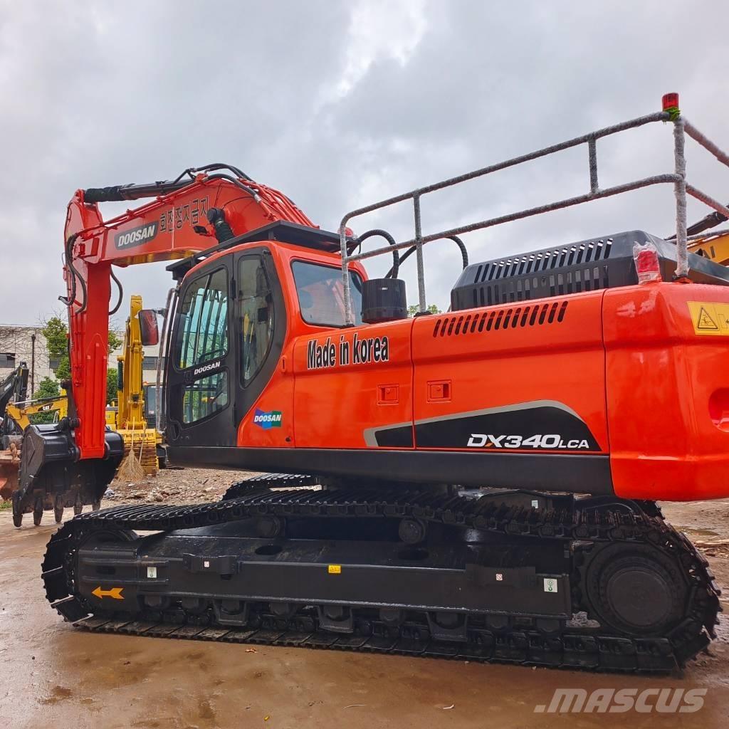 Doosan DX 340 LC Gravemaskiner på larvebånd