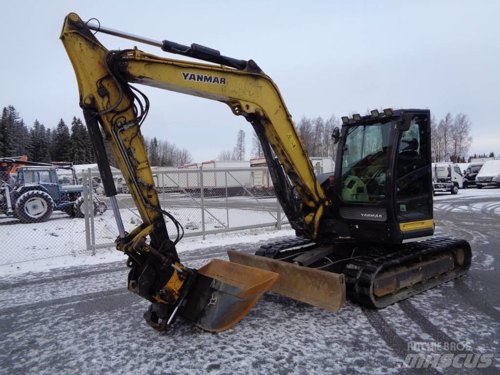Yanmar Vio 80 Gravemaskiner på larvebånd