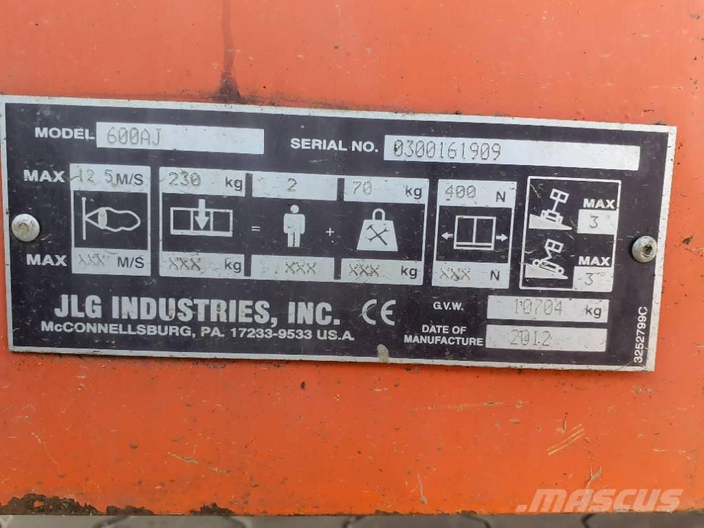 JLG 600AJ Bomlifte med knækarm