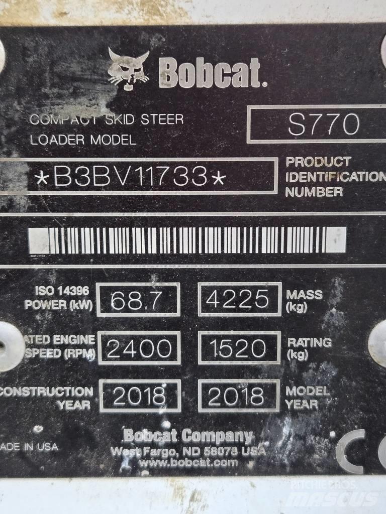Bobcat S 770 Minilæsser - skridstyret