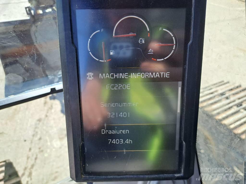 Volvo EC220EL Gravemaskiner på larvebånd