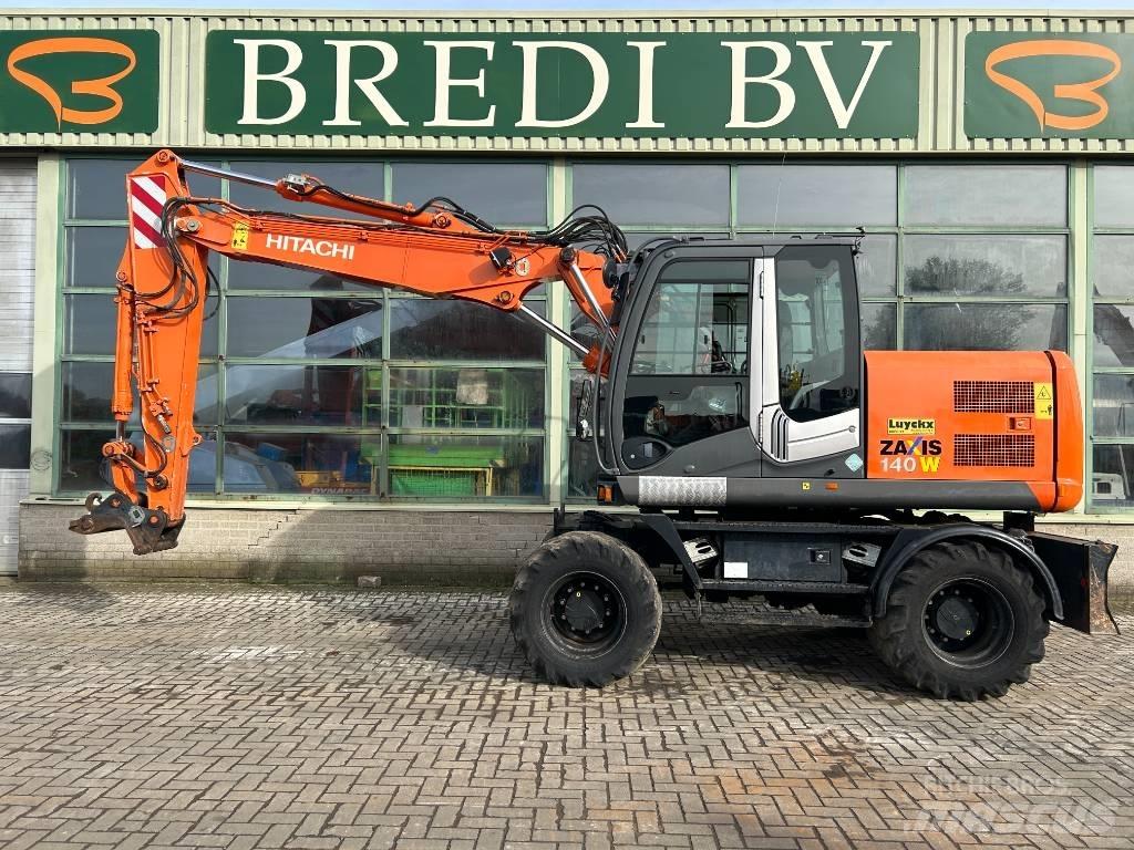 Hitachi ZX 140 W-3 Gravemaskiner på hjul