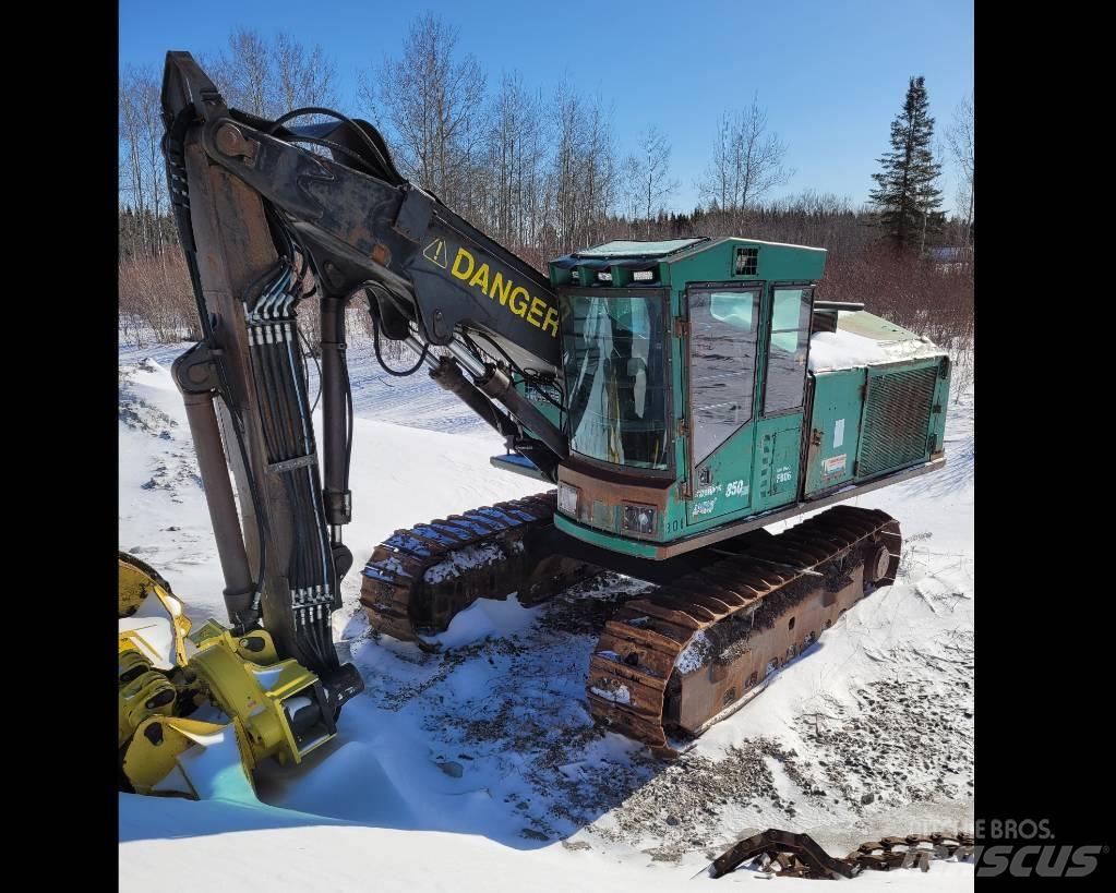 Timberjack 850 Fældebunkelæggere