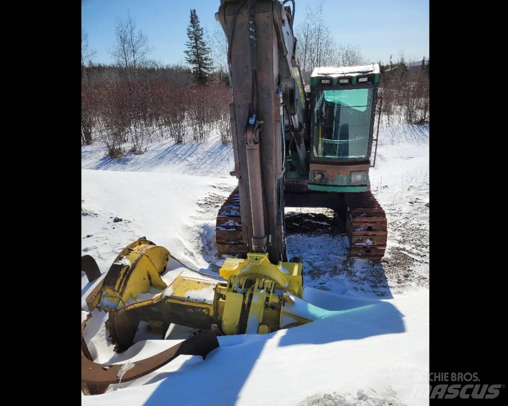 Timberjack 850 Fældebunkelæggere