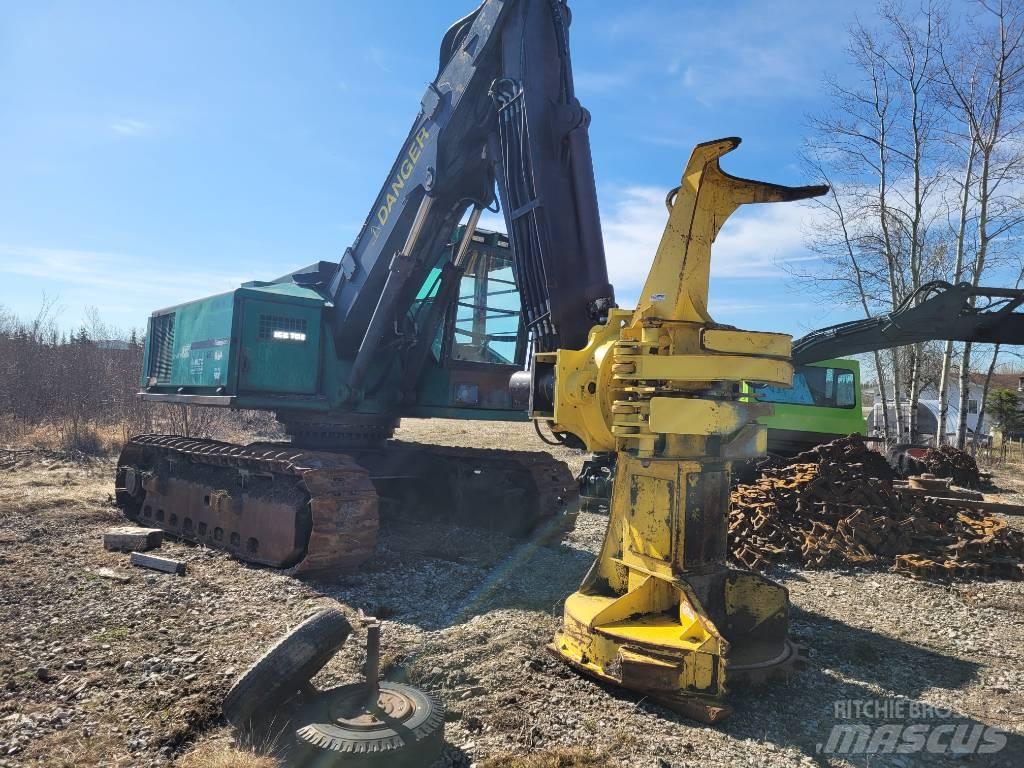 Timberjack 850 Fældebunkelæggere