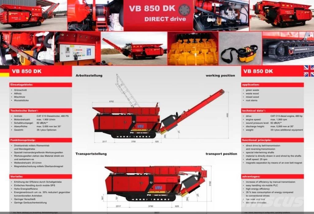 Hammel VB 850 DK Affaldskværn