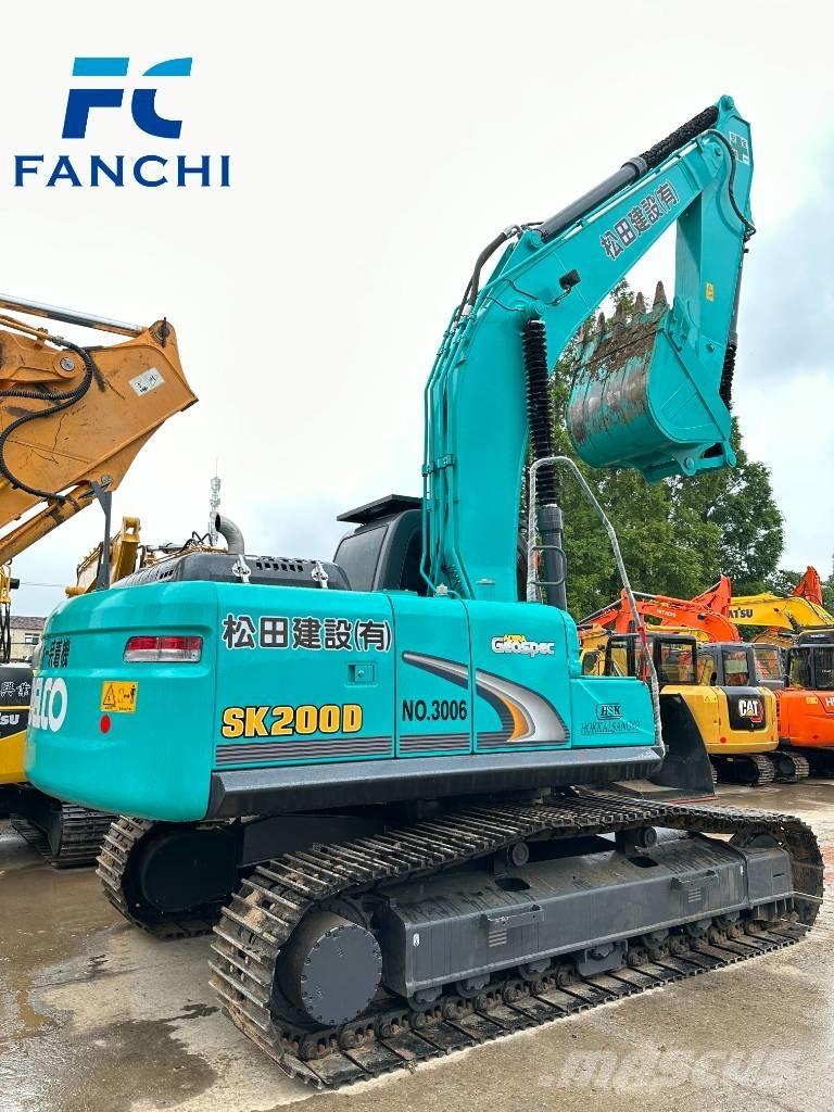 Kobelco SK 200 Gravemaskiner på larvebånd
