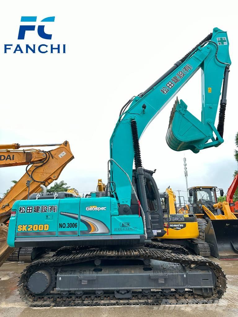Kobelco SK 200 Gravemaskiner på larvebånd