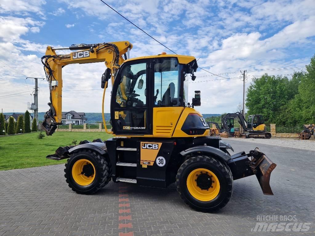 JCB 110 Hydradig Gravemaskiner på hjul