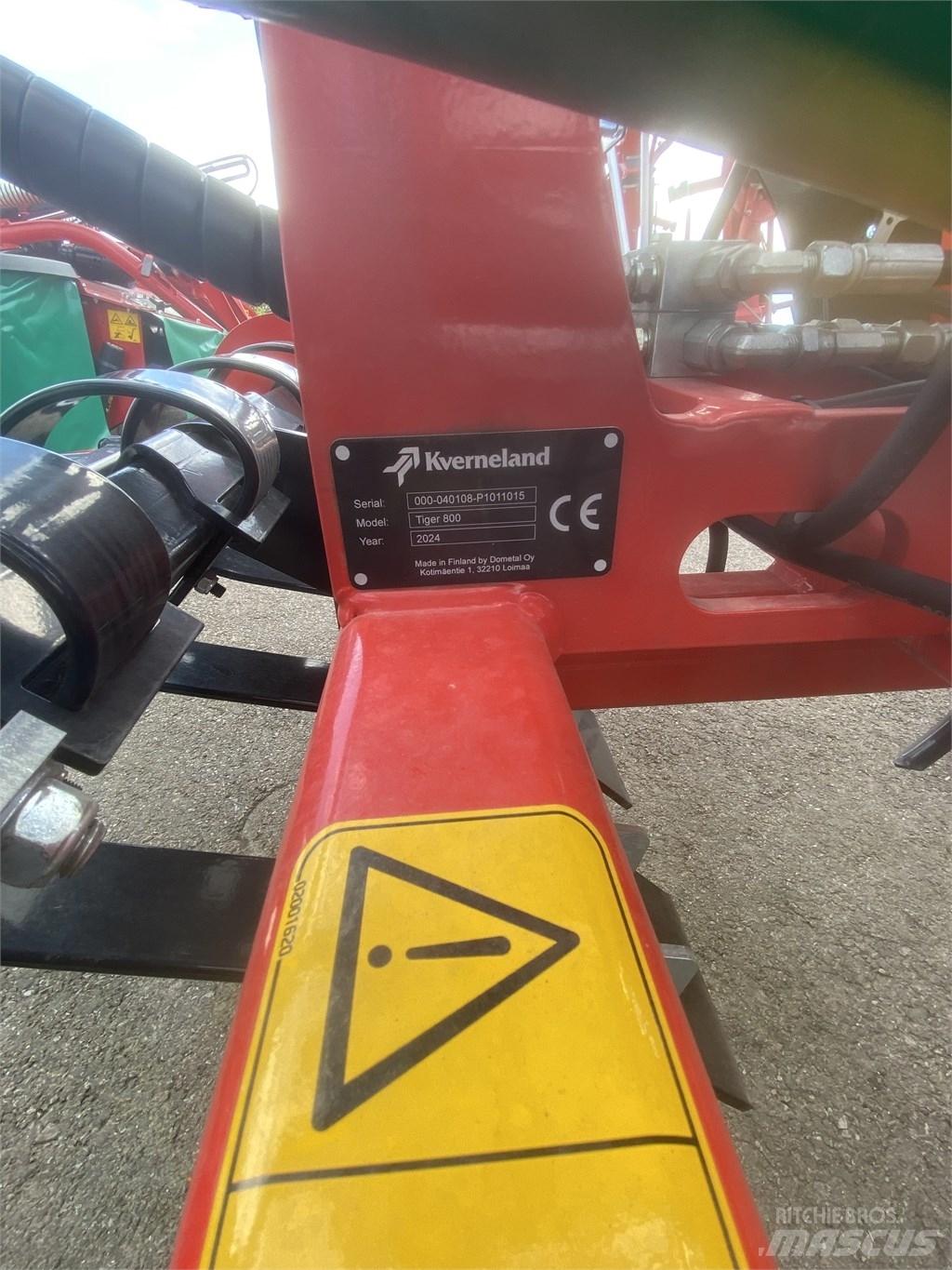 Kverneland Tiger 800 Elektriske harver / jordfræsere