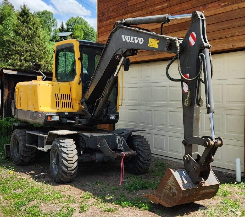 Volvo EW55B Gravemaskiner på hjul