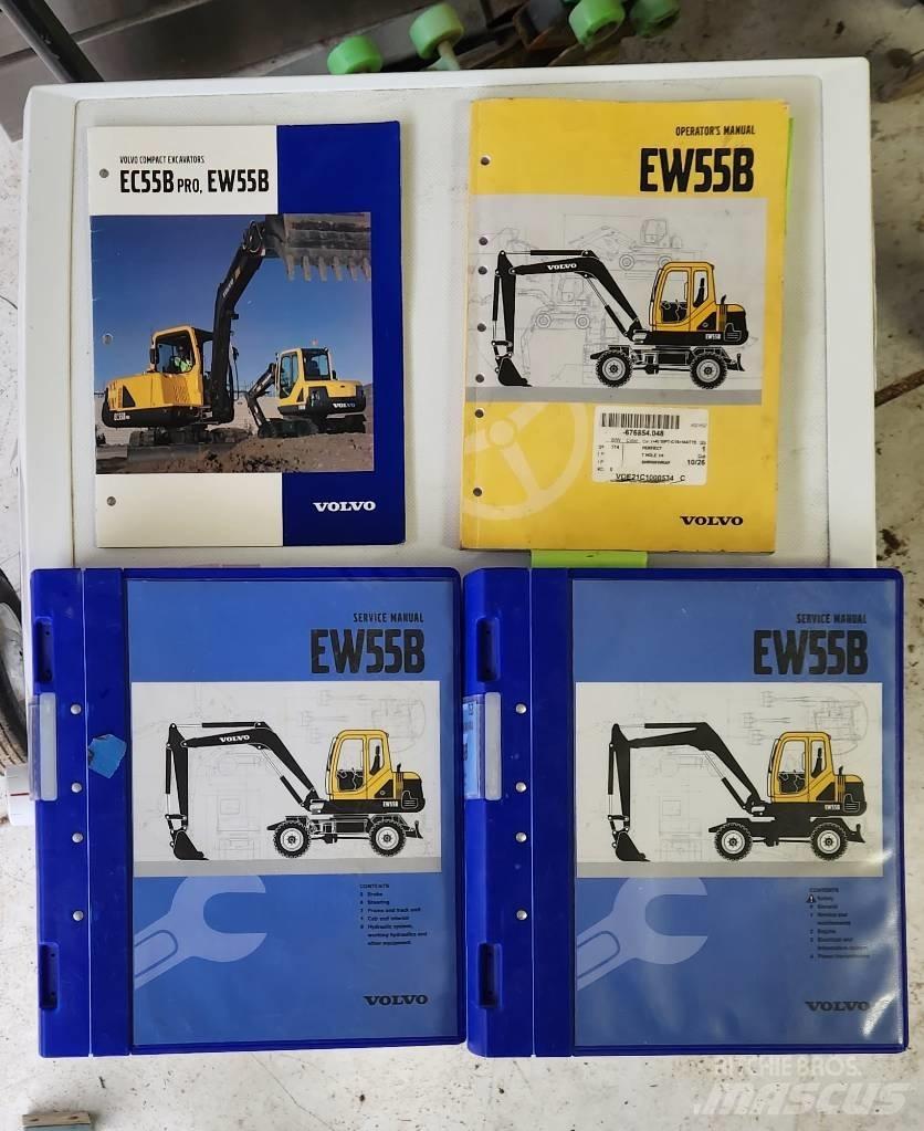 Volvo EW55B Gravemaskiner på hjul