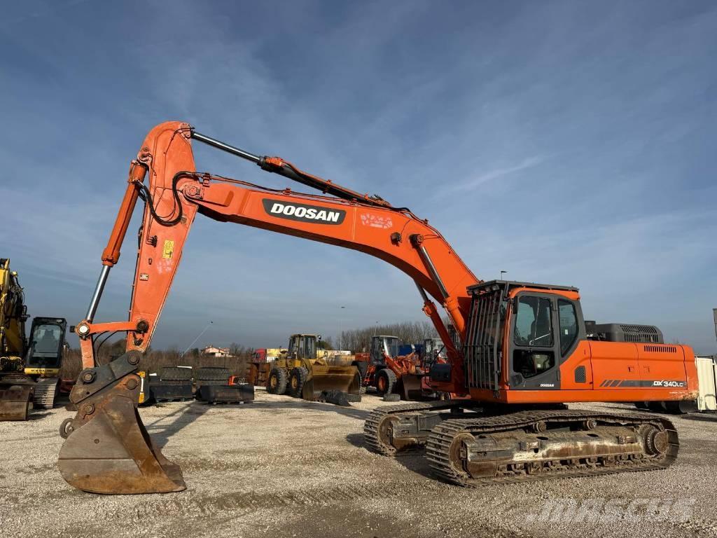 Doosan DX 340 LC Gravemaskiner på larvebånd