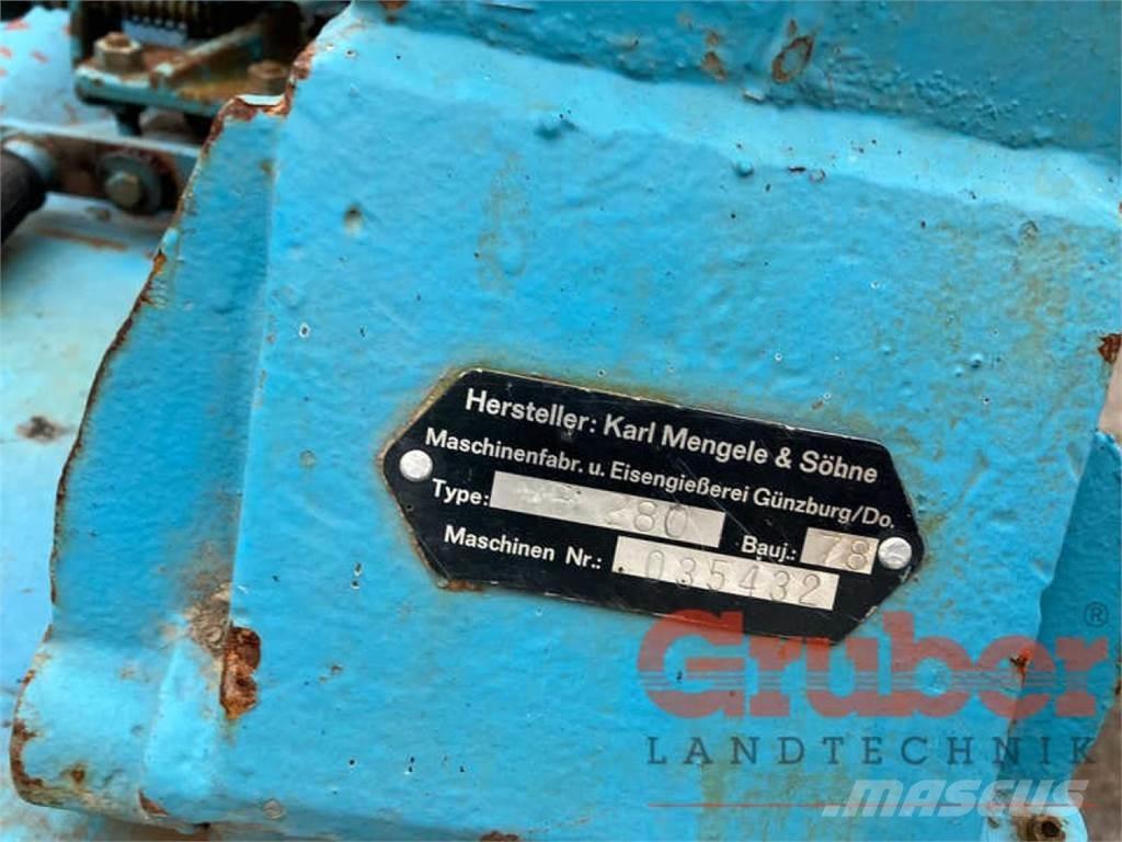 Mengele MB 280 Finsnittere