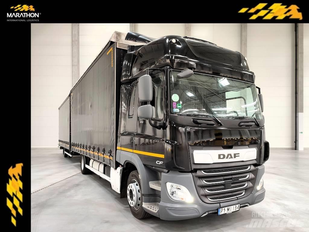 DAF CF 370 FA Lastbil - Gardin