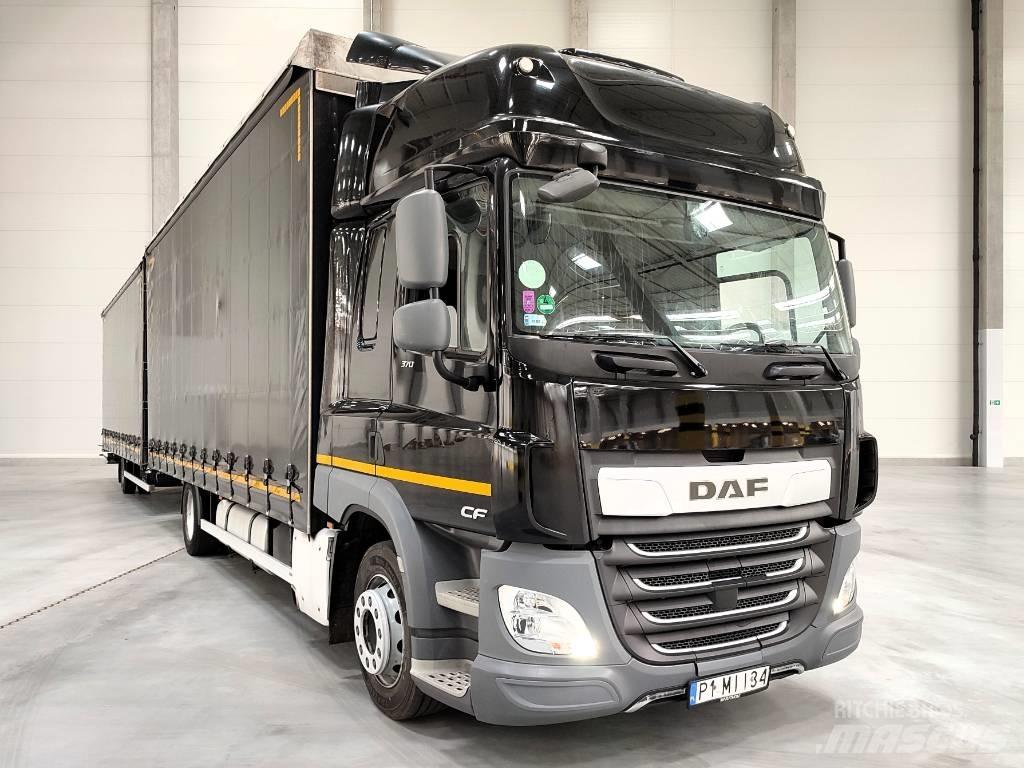 DAF CF 370 FA Lastbil - Gardin