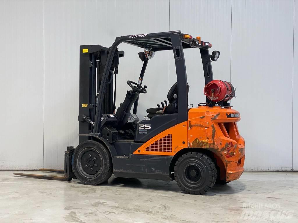 Doosan G25N-7 LPG gaffeltrucks