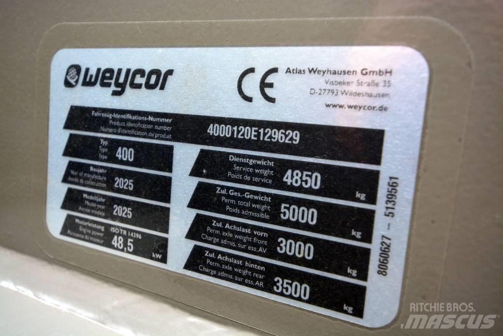 Weycor (Atlas) AR 400 Læssemaskiner på hjul