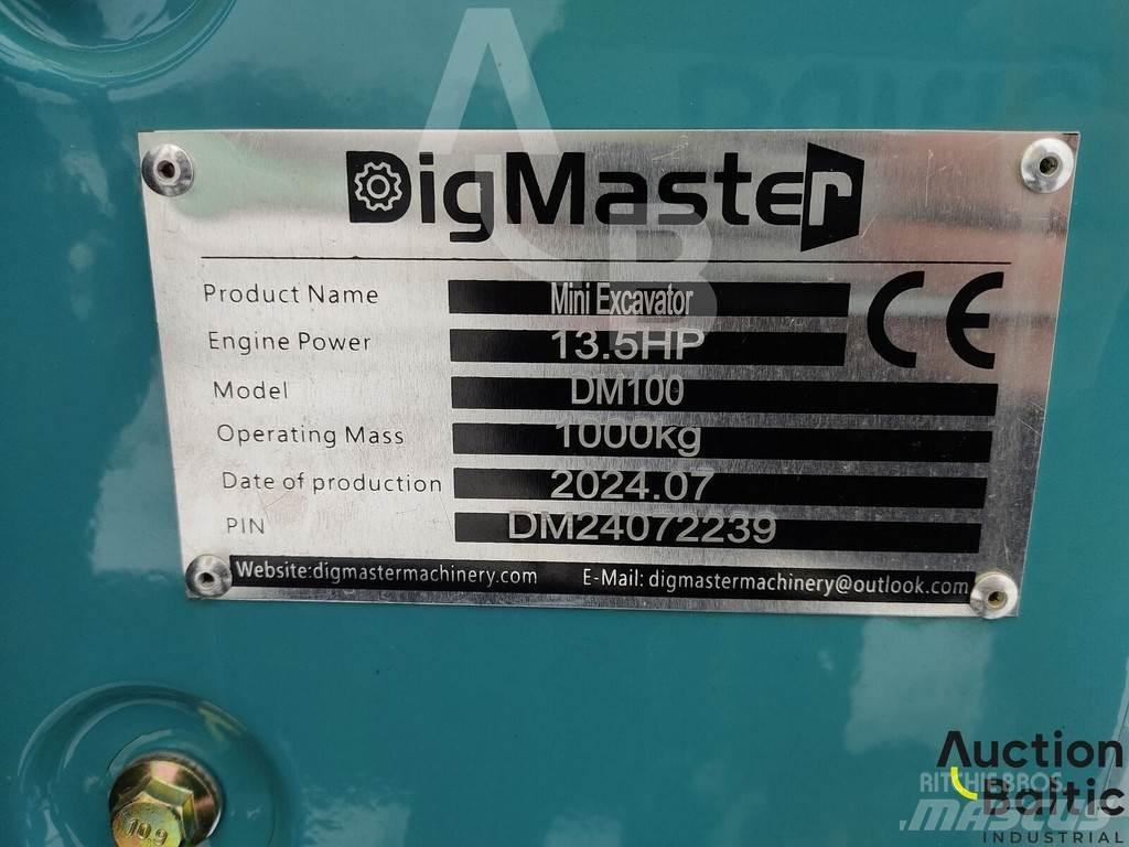 Digmaster DM100 Minigravemaskiner