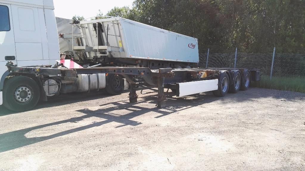 Krone SDC27 Anhænger med containerramme