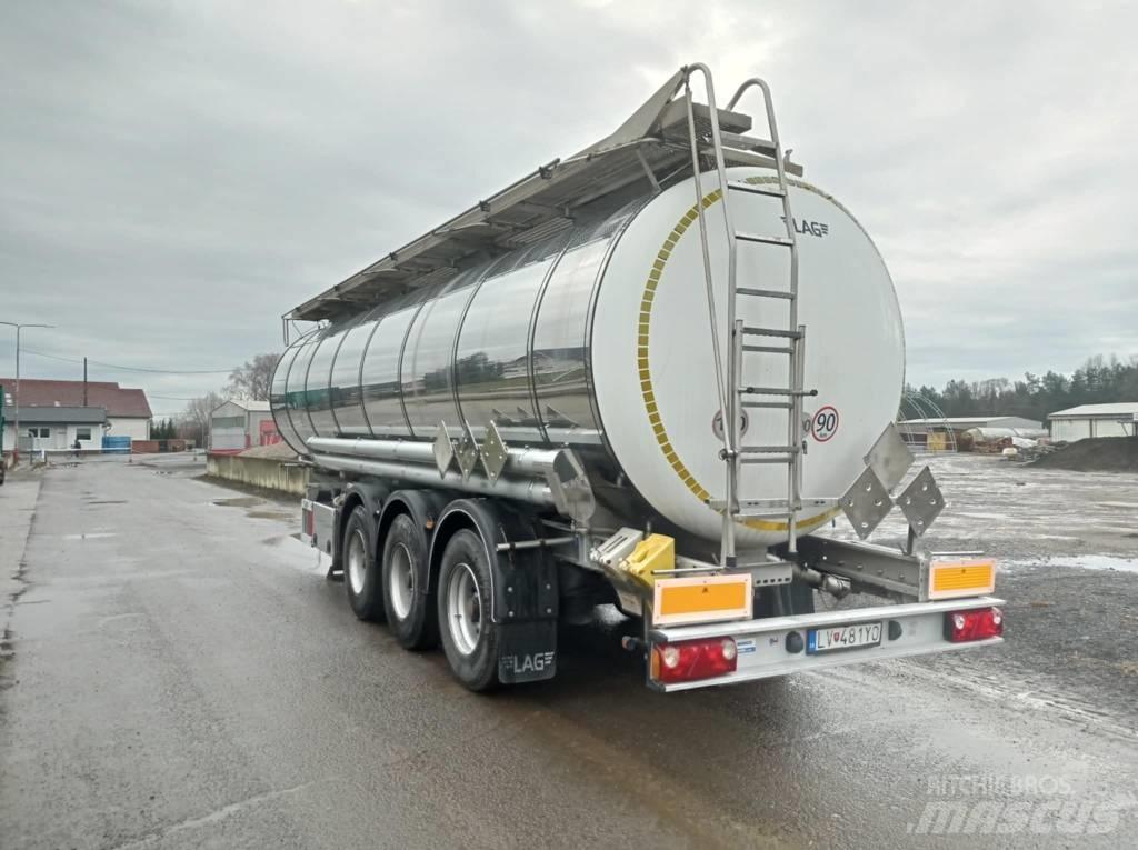 LAG 20 FT ADR Semi-trailer med Tank