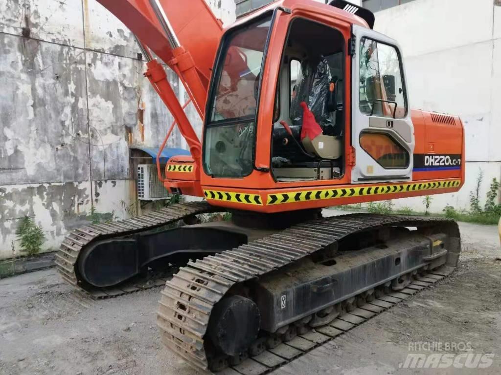 Doosan DH 220 LC-7 Gravemaskiner på larvebånd