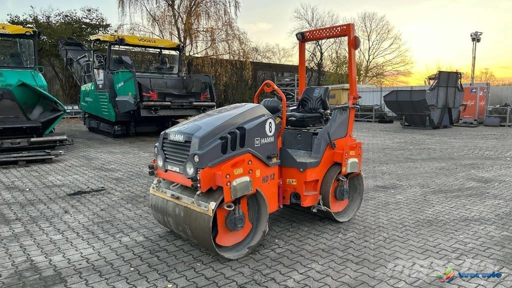 Hamm HD 12 VV Tvilling tromle