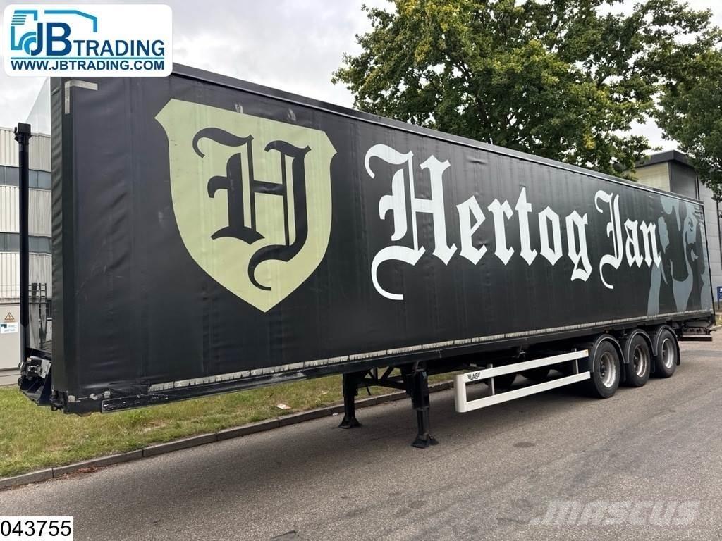 LAG Tautliner Semi-trailer med Gardinsider